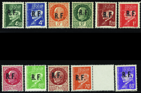 Poitiers type IV  11 valeurs neuf ** TB