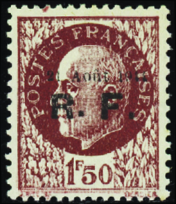 Roanne 9 valeurs neuf * TB