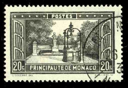 N°119/134 paysages de la principauté 17 valeurs ob