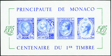 BLOCS-FEUILLETS N°33a centenaire du 1er timbre blo