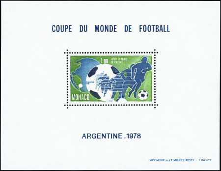 N°10a Coupe du monde de football 1978 neuf ** TB