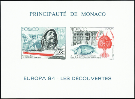 N°23a Europa 1994 bloc non dentelé neuf ** TB
