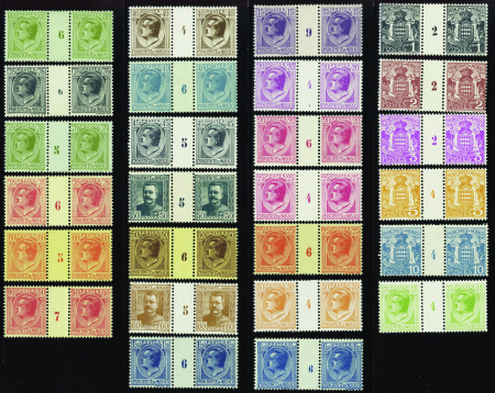 N°73/94 + 98/99  26 paires millésimes neuf ** TB