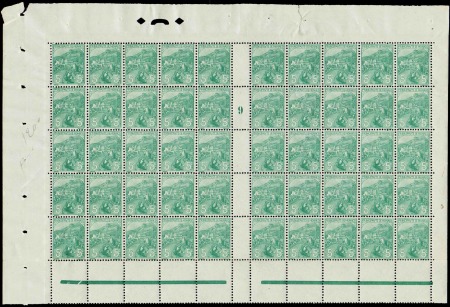 N°28 5c Orphelins feuille de 50 timbres millésime 