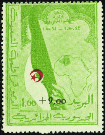 N°363A +9f sur 1f  au profit des combattants neuf 