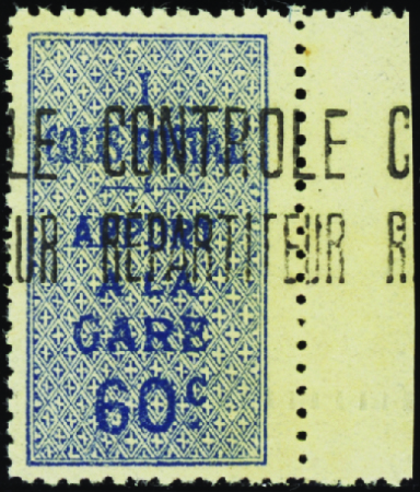 N°7C 60c bleu bdf neuf ** TB