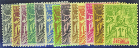 N°1/13  13 valeurs neuf * TB