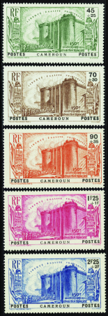 N°192/196 Révolution 5 valeurs neuf ** TB