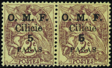 N°89i "s" de Paras renversée tenant à normal neuf 