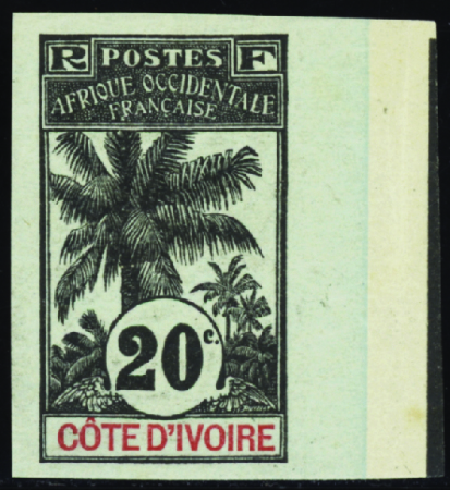 N°26a 20c non dentelé bdf neuf ** TB