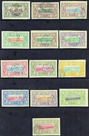 N°6/18  13 valeurs obl TB