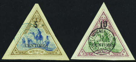 N°35/36 2 valeurs obl TB