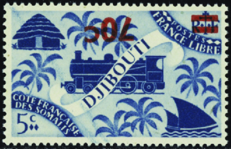 N°256a surcharge renversée neuf ** TB