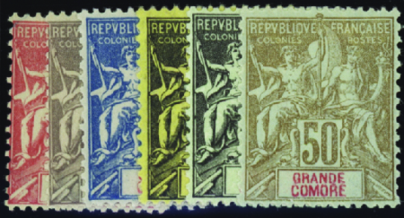 N°14/19  6 valeurs neuf * TB