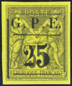 N°2b 25 avec gros "5" neuf * TB