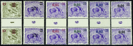 N°91/94 + 97 + 100  6 millésimes (n°94  1ex*) neuf