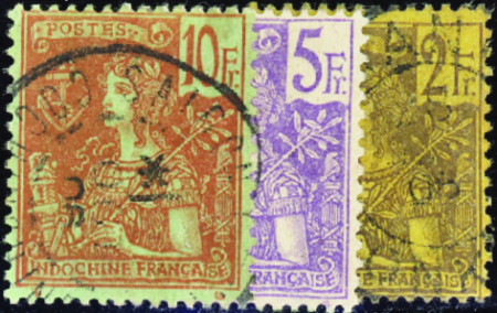 N°24/40  17 valeurs obl TB