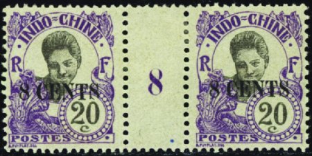 N°78 8c sur 20c millésime 8 neufs * TB