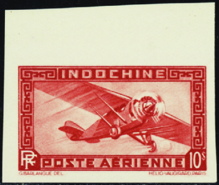 POSTE AERIENNE N°1/14  14 valeurs non dentelées ne