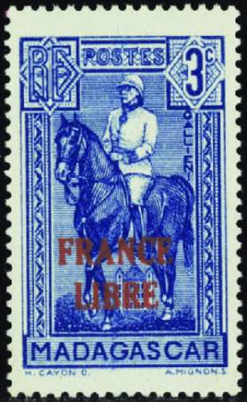 N°243 3c bleu neufs ** TB