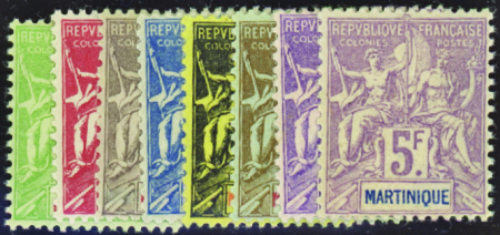 N°44/51  8 valeurs neufs * TB