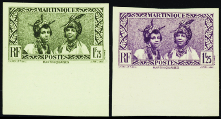 N°148Ba/149Aa  2 valeurs non dentelées bdf neufs *