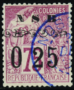 N°14 025 sur 75c rose obl TB