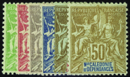 N°59/64  6 valeurs neufs * TB