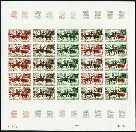 POSTE AERIENNE N°104 Elevage bovin feuille de 25 t
