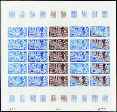 POSTE AERIENNE N°119 4è tour cycliste de Nlle-Calé