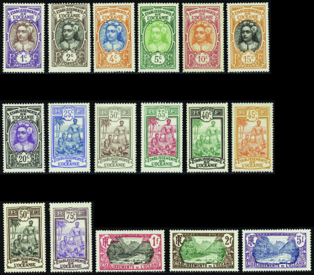 N°21/37  17 valeurs neufs ** TB