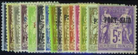 N°1/18 (sauf 6-8-14) 15 valeurs neufs * TB