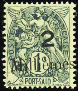 N°61A erreur de chiffre 2m sur 1c Blanc neufs ** T