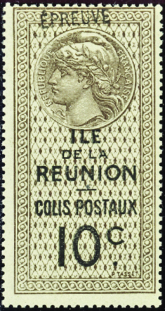 COLIS-POSTAUX N°9c surchargé EPREUVE neuf * TB