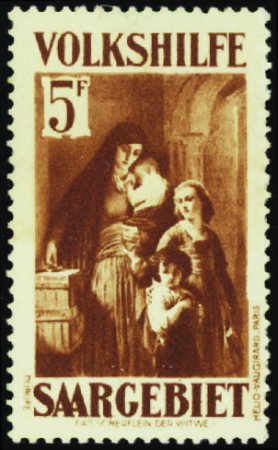 N°148/154 oeuvres populaires 7 valeurs neufs ** TB