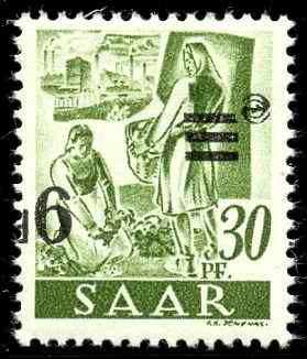 N°224a surcharge renversée neufs * TB