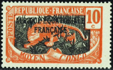 N°37b sans la surcharge "Tchad" neufs * TB