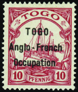 N°34 10pf rouge neufs * TB