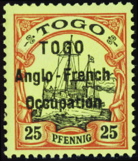 N°36 25pf (type I) neufs ** TB