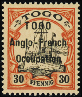 N°37 30pf noir sur saumon neufs ** TB