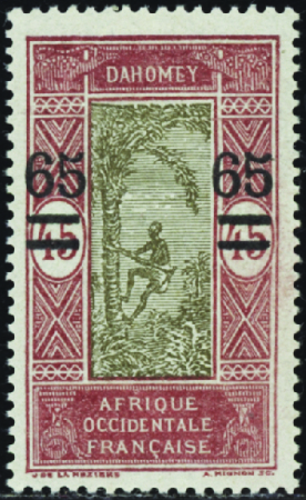 N°122a Sans la surcharge Togo neufs * TB