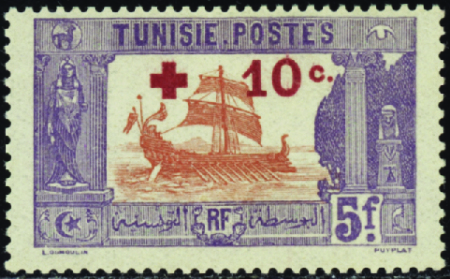 N°50/58  9 valeurs surchargées "+10c" neufs ** TB