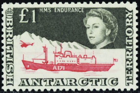 N°20 1£ HMS Endurance neufs ** TB