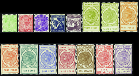 N°105/117 + 110a  15 valeurs neuf * TB