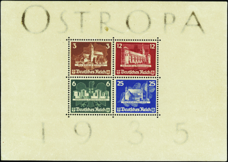 BLOCS-FEUILLETS N°3OSTROPA 1935 neuf * TB