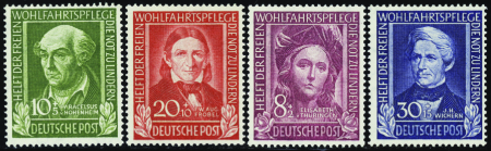 N°3/6 4 valeurs neuf ** TB