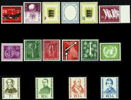 N°86/101 16 valeurs neuf ** TB