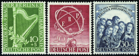 N°57/59 3 valeurs neuf ** TB