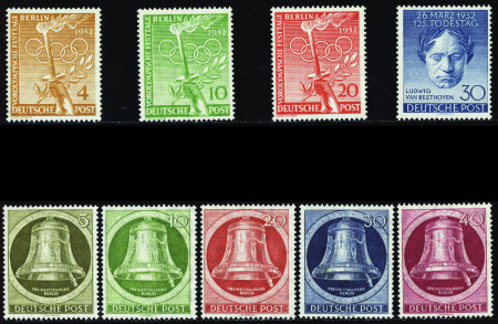 N°68/76 9 valeurs neuf ** TB