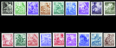 N°117/134 plan quinquénal 18 valeurs neuf ** TB